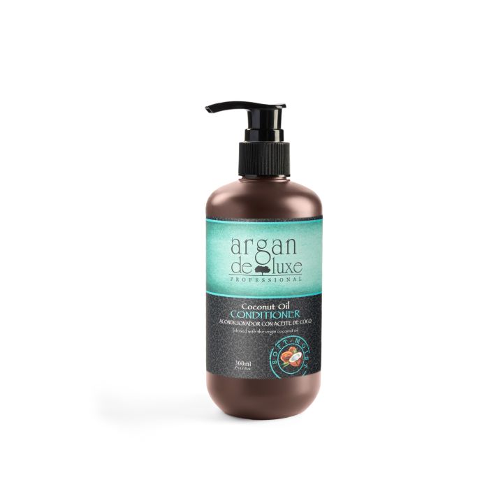 Coconut Oil Conditioner 300ML – Infused with virgin coconut oil - Argan Deluxe Professional – Hair Care – For All Hair Types
