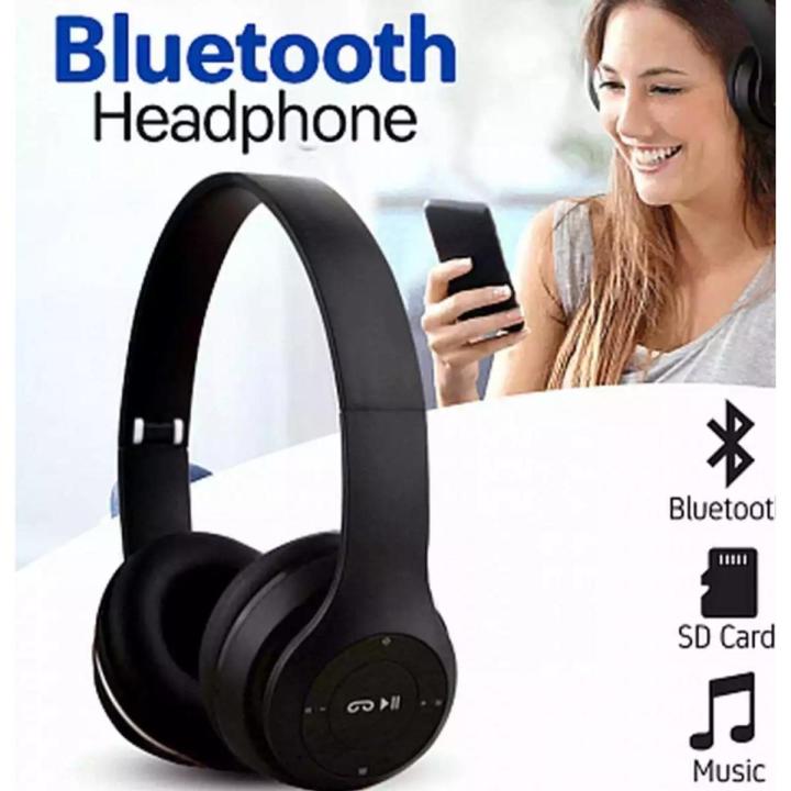 Headphones Foldable Bluetooth Wireless P47 4.2+EDR