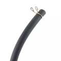 Fuel Petrol Inline Filter Hose Pipe With Clips 7 Inches Universal For 2 Stroke Mini Moto Dirt Bike (Pack of 2). 