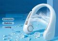 Portable Arctic Air Wearable Neck Fan Air Cooler and Purifier Chargeable with Flexible Neckband. 