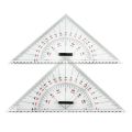 NANLIY- Chart Drawing Triangle Ruler for Ship Drawing 300mm Large-Scale Triangle Ruler for Distance Measurement Teaching Eneering Design. 