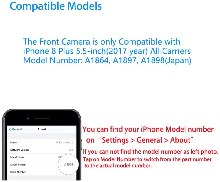 iphone%208%20Plus%20Front%20Camera%20Flex%20Cable%20(strip)%20With%20Proximity%20Sensor%20+%20Microphone%20-%20Image%203