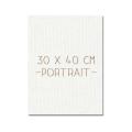 Painting Canvas Size 30cm x 40cm - White. 