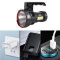 Heavy-duty Flashlight Portable Waterproof Camping Flashlight with Detachable Handle Rechargeable High Brightness 7 Adjustable Levels Ideal Outdoor Torch for Southeast Asian Buyers. 