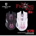 Gaming Lightning Mouse V76 | Color Backlit Mouse Game. 