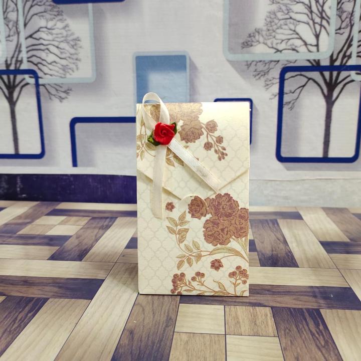 Pack of 50 pieces, wedding bid boxes, nikah mubarak boxes