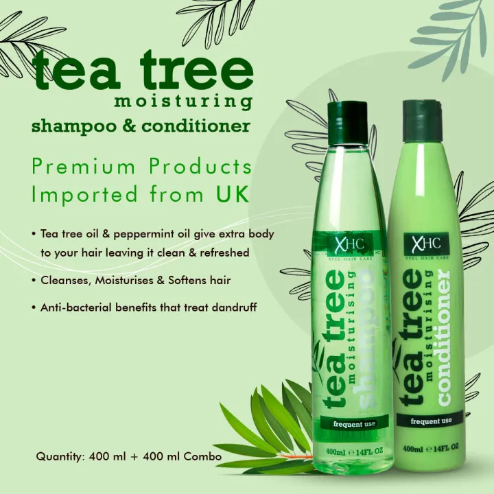 Xhc%20Tea%20Tree%20Shampoo%20And%20Conditioner%20400ML%20-%20Image%202