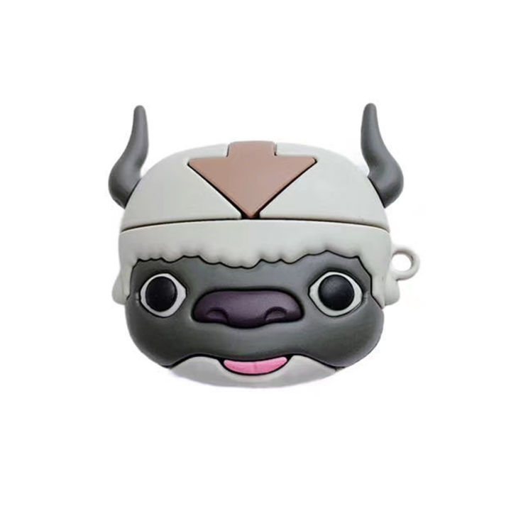 Earphone Protective Shell Soft Cartoon Caw Anime Avatar Appa Wireless Earbuds Full Protection Case