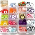 【Good-Love Store】Children buttons colorful baby button sweater clothes button circular kindergarten handmade cute buttons. 