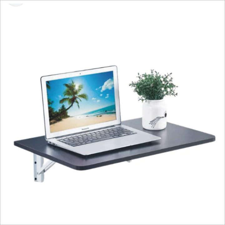 Wall%20Mounted%20Folding%20Wooden%20Laptop%20Table/Computer%20Table/Dvd%20Player/Iron%20Table%20Rack%20With%20White%20Foldable%20Brackets/Smart%20Office%20Table%20-%20Image%205