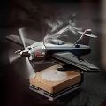 Solar Aeroplane Aircraft Car Perfume Car Air Freshener. 
