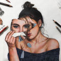 PRISMACOLOR Professional Oily Colored Pencils Single Color PC927/938/1092/1093 Lapis De Cor Colored Pencil Art Drawing Supplies Moonlight. 