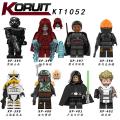 8pcs/set Star Wars Building Blocks Imperial Stormtrooper Luke Skywalker Boba Fett Figures Mini Building Bricks Galactic Marines Star Model For Children Kids Gift Toys KT1052. 