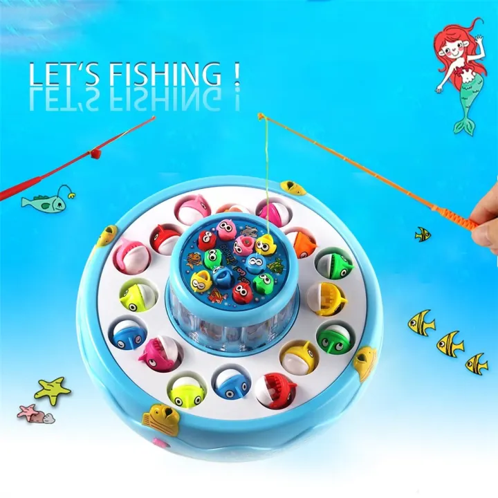 26pcs/Set%20Fishing%20Toy%20Electric%20Educational%20Rotating%20Magnetic%20Magnet%20Fish%20Fishing%20For%20Kid%20Children%20Game%20-%20Image%203