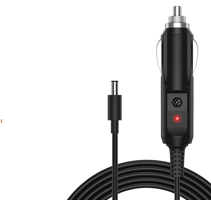 12V Car Charger Adapter Cable for Portable DVD Player, Snailax Seat, Spectra Pump, Car Cigarette Lighter GPS 5.5x2.1mm Power Supply Cable 1.8M