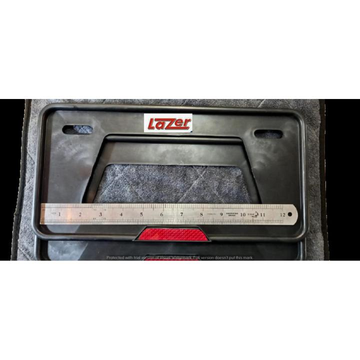 Punjab Number Plate Frame - Chrome 13 inch