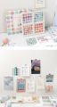 RHS Online Watercolor Polka Dot Stickers Salt Based Dot Washi Stickers INS Album Diary Journal Decorative Scrapbooking Crafts DIY Sticker. 