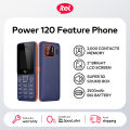 itel Power 120 Feature Phone | 2″ Bright Big Screen | 2,500mAh Big Battery | 2,000 Contacts Memory | Dial Large Fonts | Premium Keyboard | PTA Approved & 12 Month's Official Warranty. 