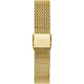 Guess Jewel Gold Dial Gold Mesh Bracelet Watch For Women-W1289L2. 