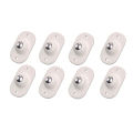 Self Adhesive Caster Wheels, Mini Swivel Wheels, Stainless Steel Paste Universal Wheel 360 Degree Rotation Sticky Pulley for Bottom Storage Box, Furniture, Storage Container, Carton, Trash Can, Bins(4 Pieces). 