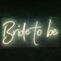Bride To Be Neon Light Bridal Shower Party Neon Sign Board Custom Wedding Backdrop Engagement Decor Wall Art Wedding Shower Gift Sign Decoration with High Quality LED Neon Strips. 