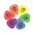 TOBIE 10pcs Dunlop Guitar Picks 0.5/0.6/0.73/0.88/1.0/1.14mm 6 Kinds Thickness Picks Electric Guitar Parts Gift Triangle Picks Accessories Mediator Dunlop Series Bass Accessories Guitar Plectrum/Multicolor. 
