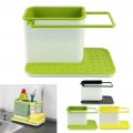 New Plastic Shelves Multifunctional Kitchen Storage Accessories Organizer Finishing Shelf bathroom sponge Clean Accessories. 