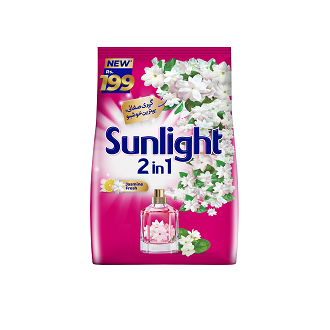 Sunlight 2in1 Washing Powder Pink - 760G (Clean & Jasmine Fresh)