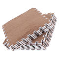 10Pcs Plush Foam Floor Mat Soft Thick Split Joint Interlocking Plush Foam Rug for Children Room Floor. 
