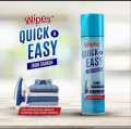 Wipes Quick & Easy Iron Starch Spray Can 567 g| Ironing Spray Clothes Spray |Quick Ironing Bottle Easy Iron Spray | Creases Remover Spray | Laundry Spray Cluff Spray | Spray For Crispy Collars Fresh iron For Longer Starch |Trigger Easy Iron Wrinkle |GIFT. 