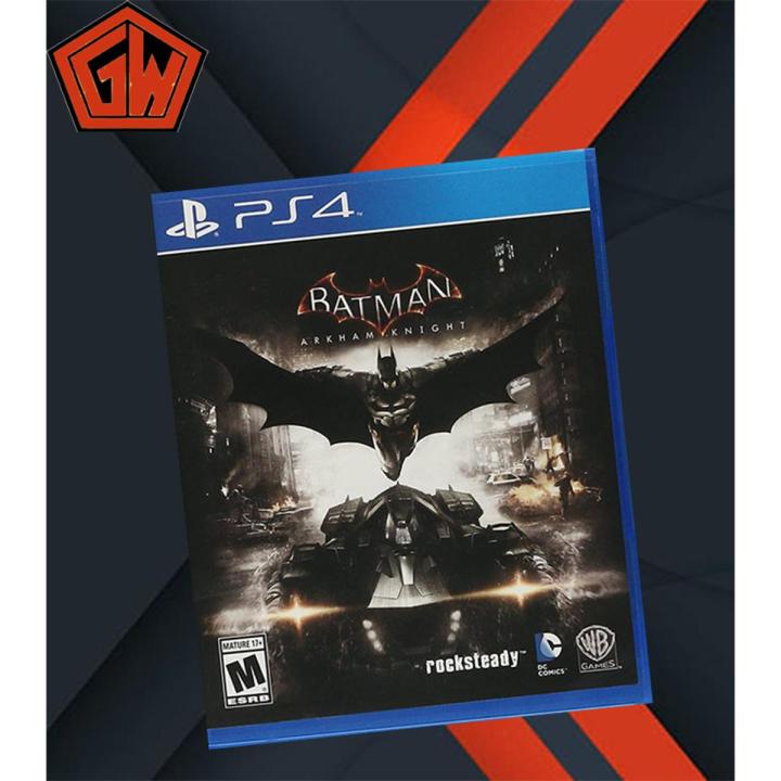 PLAYSTATION 4 DVD BATMAN ARKHAMKNIGHT PS4 GAME