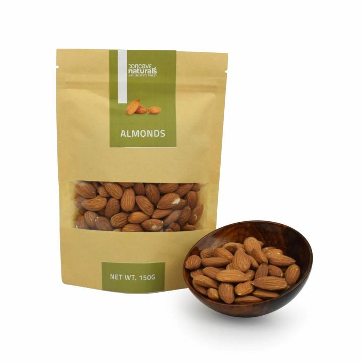 Almonds - Gilgit 150g | Almond Pack | Badaam Giri | Badam Giri | Almond Nuts | Almonds Without Shell | Maghz | Maghz Badaam | Dry Fruit | Nuts | Desi Almonds | Super Food | Meta Badaam | Gilgit Baltistan Badaam | Gilgit Uncoverd Badaam | Nutritious Almond