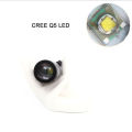 CREE Q5 Xpe+cob Computers Mini Flashlight Q5 Flashlight COB Flashlight without Battery. 