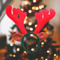 Christmas Headband Christmas Reindeer Antler Hair Hoop Vibrant Kids Dress Up Headband for Cosplay Lightweight Colorful Perfect Southeast Asian Holiday Prop Festive Headband. 
