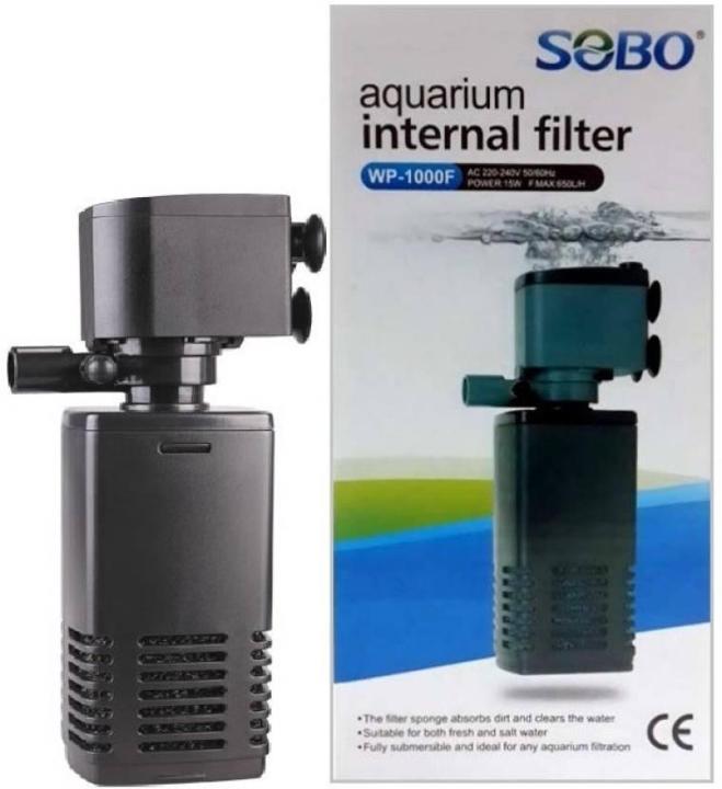 SOBO AQUARIUM WP 1000F INTERNAL POWER FILTER (Power-15W)
