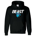 Black Mr Beast Hoodie Youtuber Cotton For Mens and Womens. 