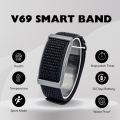 VYNO Strap Smart Band Fitness Tracker, 24/7 Activity and Sleep Tracker with Heart Rate, Upto 30 Days Battery Life, Upto 27 Sports Modes, Strength Training, HYROX, No Subscription Required for Android Pakistan First Smart Band. 