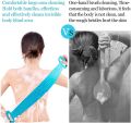 Body Wash Silicone 150g 62 x 11cm Body Scrubber Belt Double Side Shower Belt Silicone Bath Body Brush A One Back Cleaning Exfoliating Body Scrubber Bath Shower Towel Silicone Body Wash Scrubber Belt for Men and Women. 
