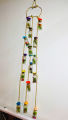 Wall Hanging Mini Glass Bottles With Rope For Wall Decor. 