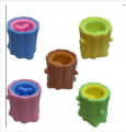 Evil Squirrel Compression Toy, Stress Relief Toy, Squeeze Squirrel Cup Children's Toys, Evil Decompression Tree Stumps, Rubber Fidget Toy-Random Color. 