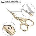 Embroidery Scissors Paper Cutters Stork Crane Bird Scissors,  Hair Styling Tool. 