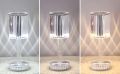 Rechargeable Diamond Crystal Table Lamp Acrylic Desk Decor Atmosphere Lamp LED For Home/Room. 