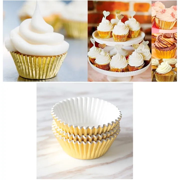 80%20Pieces%20Disposable%20Golden%20Aluminium%20Foil%20Cup%20Cake%20Muffin%20Liners%20Baking%20Accessories%20-%20Image%202