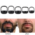Symmetric Trimming French Beard Shaping Tool Goatee Beard Template Shaving. 