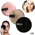 Reusable Microfiber Makeup Remover Sponge Gently Removes Heavy Makeup with Just Water, Ultra-Soft, Eco-Friendly, Non-Toxic For All Skin Types, Lips, Face and Eyes Flawlessly Make-up Accessories. 