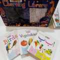 Early Learning Books For Kids - Encyclopedia - 12 in 1 - Durable Board. 