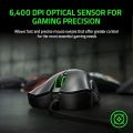 Razer DeathAdder Essential Gaming Mouse: 6400 DPI Optical Sensor - 5 Programmable Buttons - Mechanical Switches - Rubber Side Grips - Classic Black. 