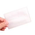 ATM Card Pouches Imported, PVC card pouch, Id card cover, card holder  - Pack of 10 pcs. 