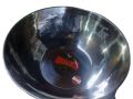 Large Heavy Bowl Round Tasla Stainless Steel Taghari 10 Liters. 