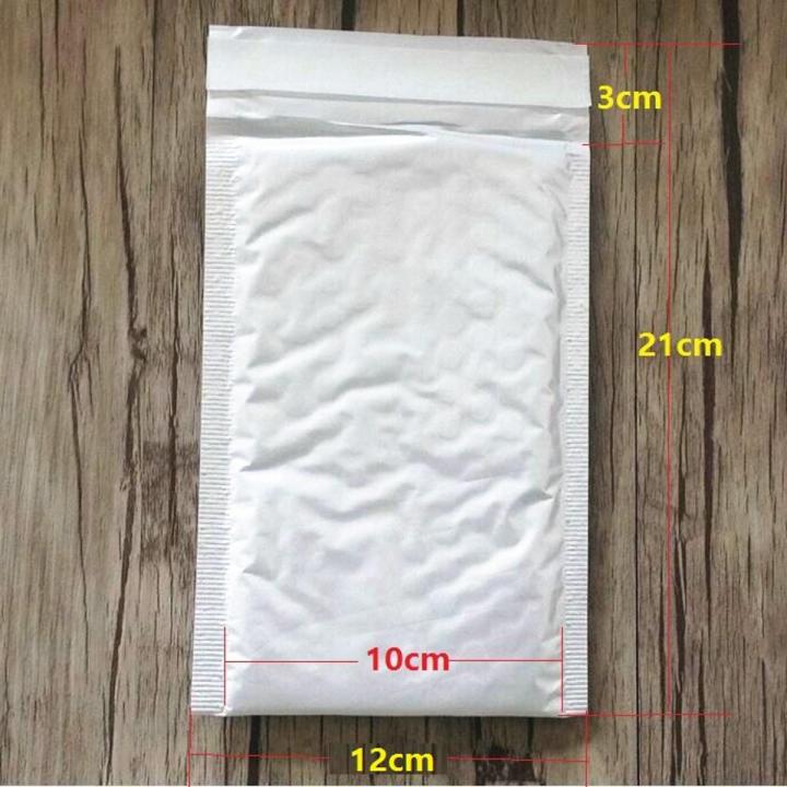 10pcs/lots Blank White Bubble Envelope Pearl Film clear Envelope Courier Bags Waterproof White Mailing Bag Packaging handmade